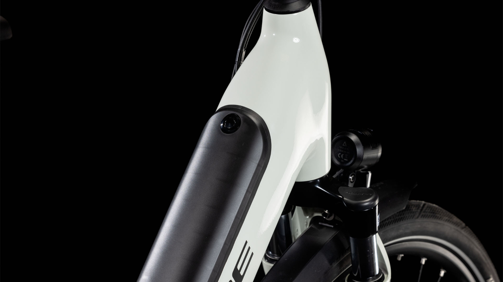 BICICLETA ELECTRICA CUBE SUPREME HYBRID ONE 500 EASY ENTRY DESERTSTONE BLACK 2025 cadru 54cm - roti 28" [2]