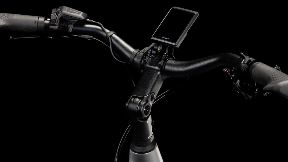 BICICLETA ELECTRICA CUBE SUPREME HYBRID SLX 625 EASY ENTRY GREY LUNAR 2025 54 cm [3]