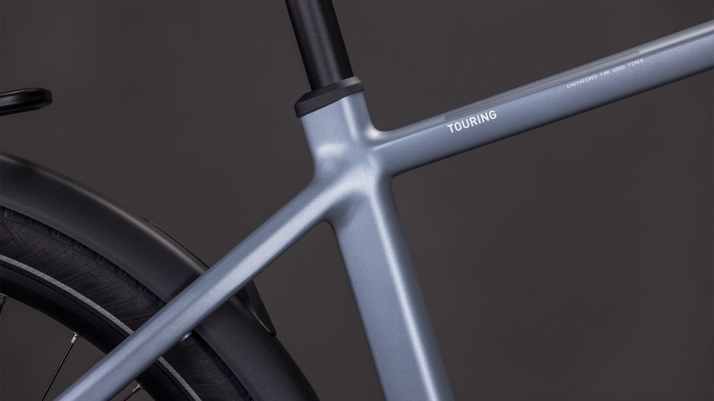 BICICLETA ELECTRICA CUBE TOURING HYBRID PRO 800 PEARLGREY GREY 2026 54 cm [5]