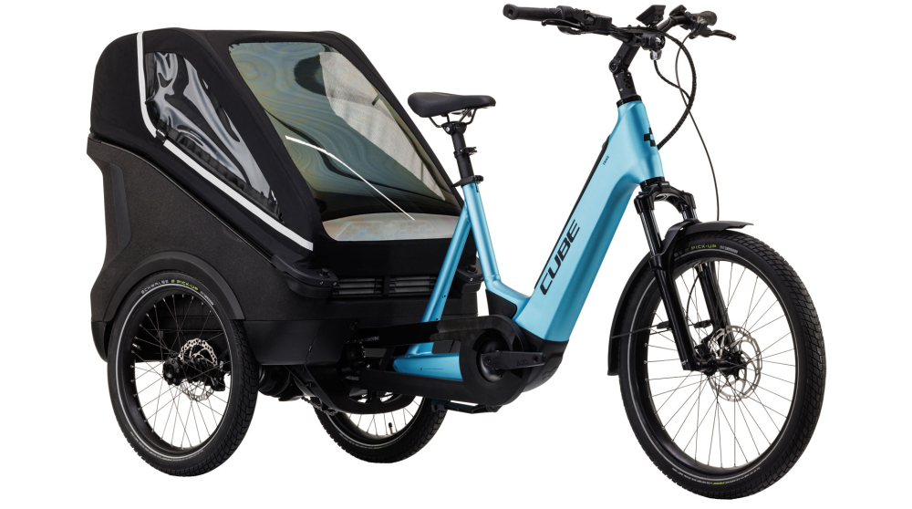 BICICLETA ELECTRICA CUBE TRIKE FAMILY HYBRID 1500 BLUE REFLEX 2025 One Size [2]