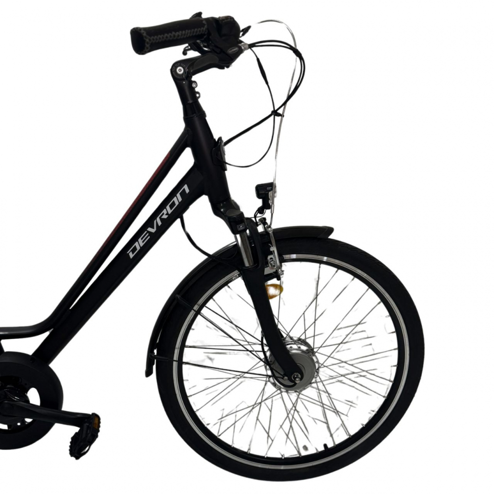 Bicicleta Electrica Devron 26120 - 26 Inch, M, Negru [3]