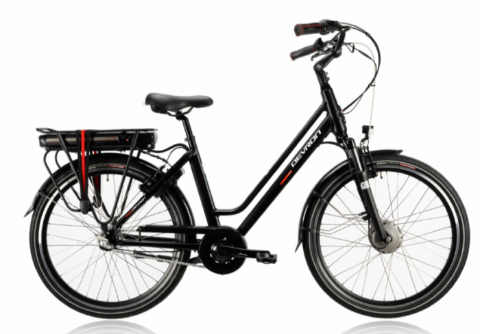 Bicicleta Electrica Devron 26122 M Negru 26 Inch [1]