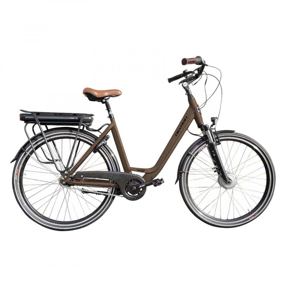 Bicicleta Electrica Devron 28120 CN7 - 28 Inch, L, Maro [1]