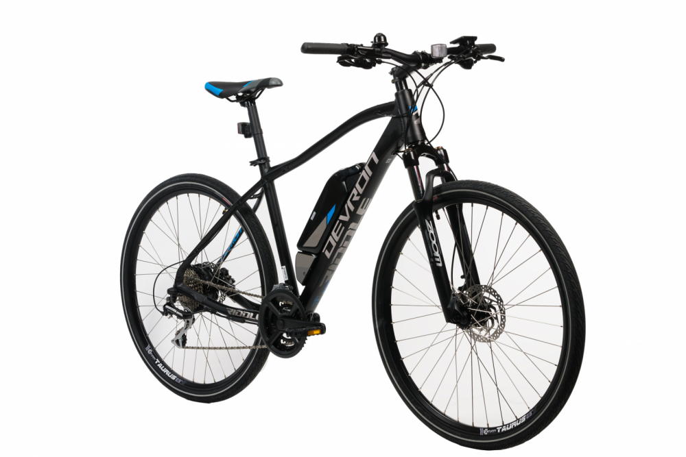 Bicicleta Electrica Devron 28161 - 28 Inch, 490mm, Negru [2]