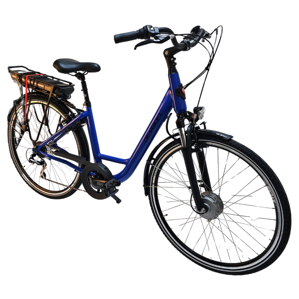 Bicicleta electrica Devron 28220 - 28 inch, M, Albastru [4]