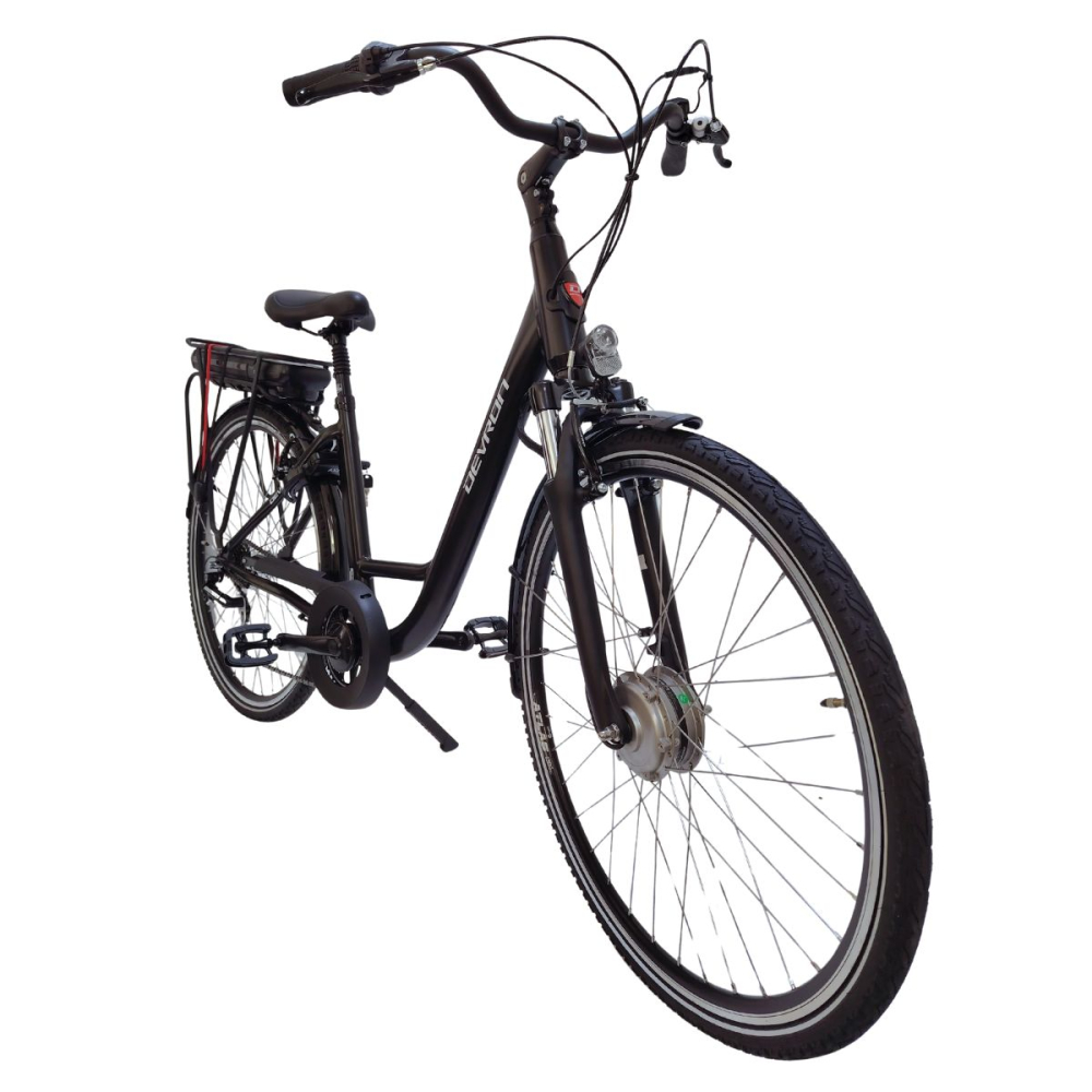 Bicicleta electrica Devron 28220 - 28 inch, M, Negru [2]