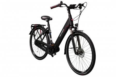 Bicicleta Electrica Devron 28426 - 28 Inch, XL, Negru [2]