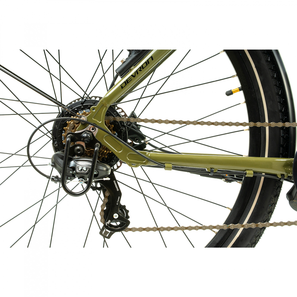 Bicicleta Electrica Devron 28426RM - 28 Inch, M, Verde [5]