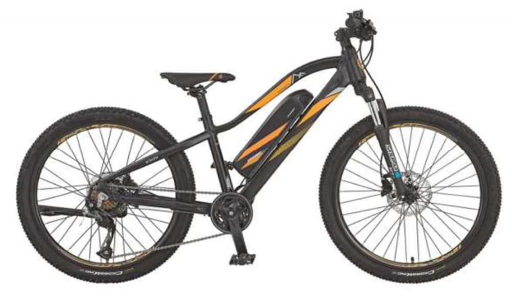 Bicicleta Electrica Devron 51721 - 28 Inch, 340 mm, Negru [1]