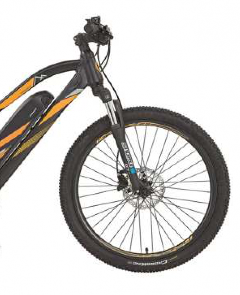 Bicicleta Electrica Devron 51721 - 28 Inch, 340 mm, Negru [2]