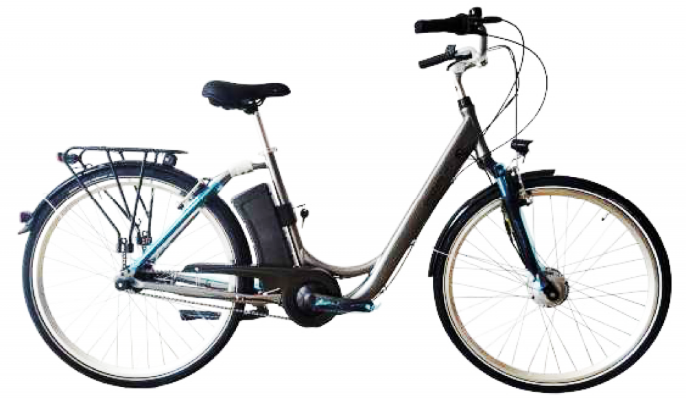 Bicicleta Electrica Devron 54428 - 28 Inch, 480 mm, Gri [1]