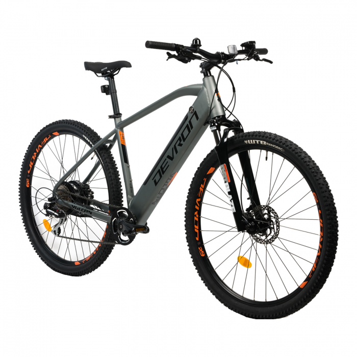 Bicicleta Electrica Devron Vulcan - 29 Inch, L, Gri [2]