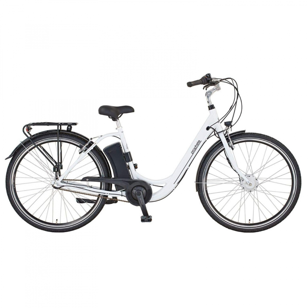 Bicicleta Electrica DHS 5242 - 28 Inch, M, Alb [1]