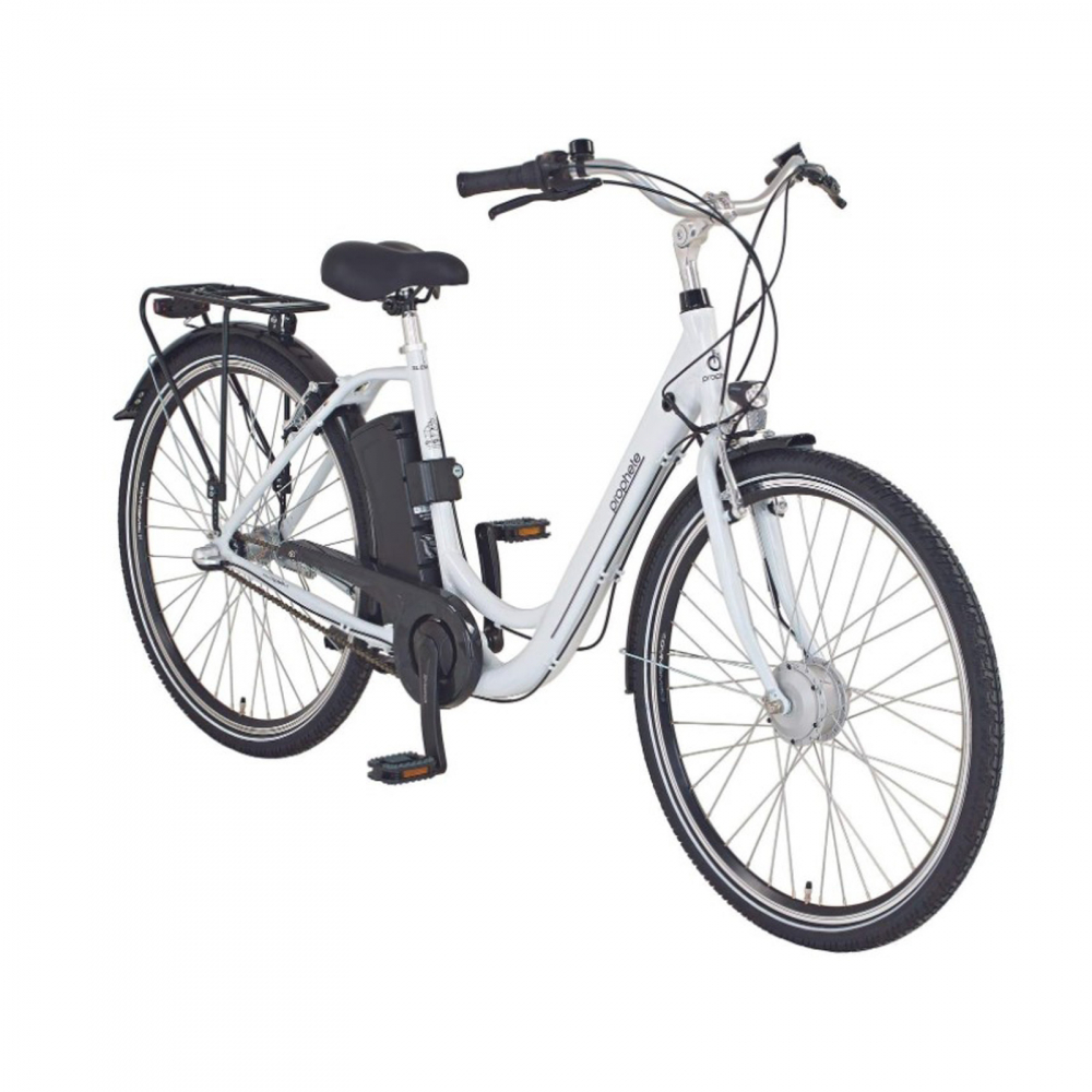 Bicicleta Electrica DHS 5242 - 28 Inch, M, Alb [2]
