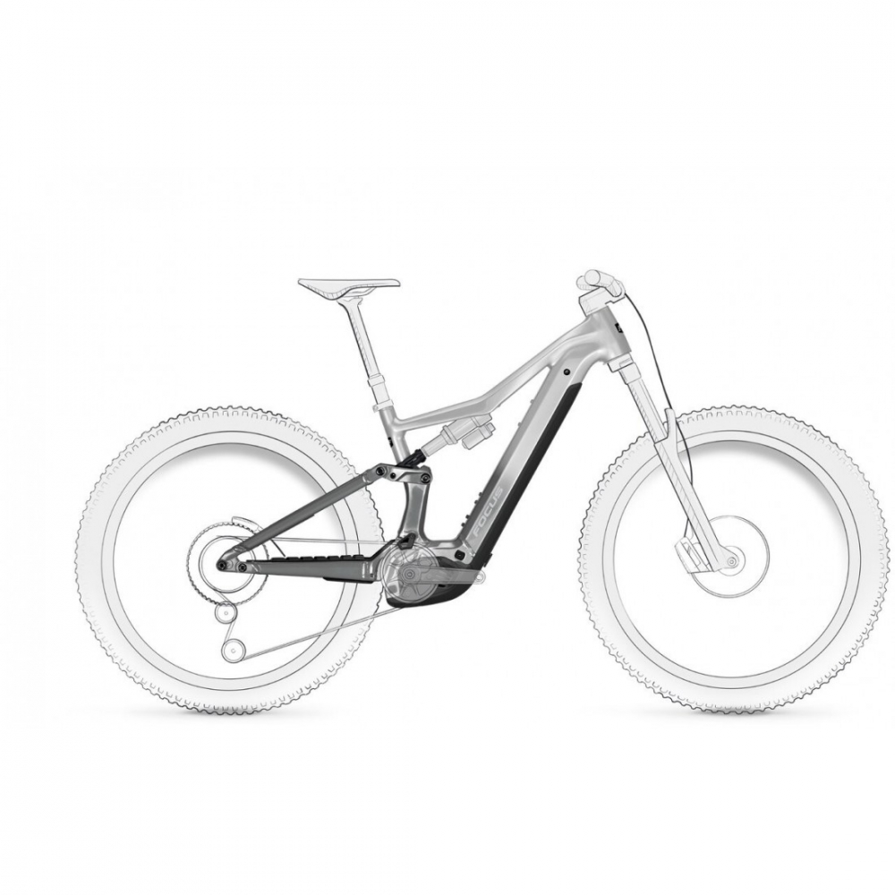 Bicicleta Electrica Focus Jam 2 6.8 29 600Wh Nepal Silver / Steel Grey - L(44cm) [1]
