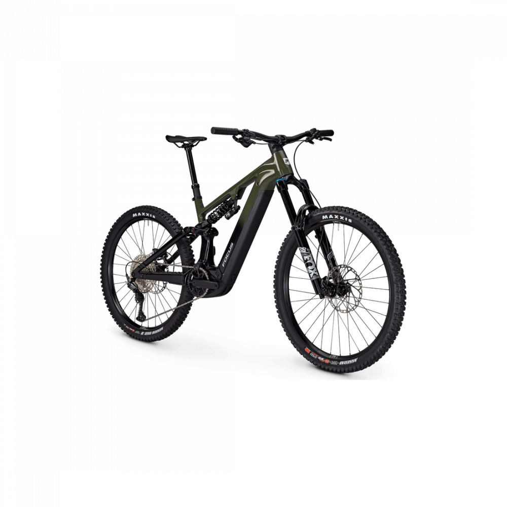 Bicicleta Electrica Focus Sam 2 6.8 29 600Wh Urban Green / Magic Black - M(42cm) [3]