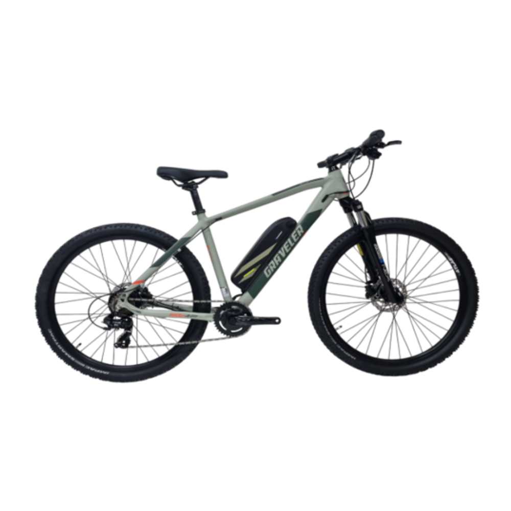 Bicicleta electrica Graveler 53312 - 28 inch, M, Gri [1]