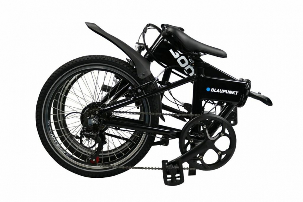 Bicicleta Electrica Pliabila Blaupunkt Carl 300 20101 - 20 Inch, Negru [4]