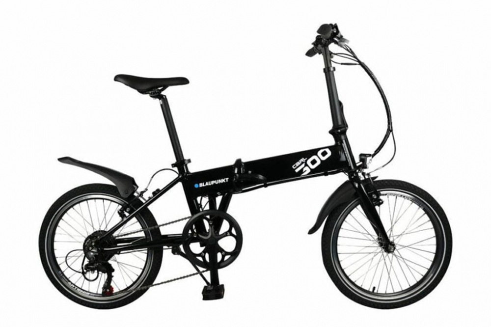 Bicicleta Electrica Pliabila Blaupunkt Carl 300 20101 - 20 Inch, Negru [1]