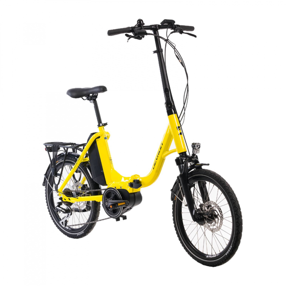 Bicicleta Electrica Pliabila Devron 20126 - 20 Inch, M, Galben [2]