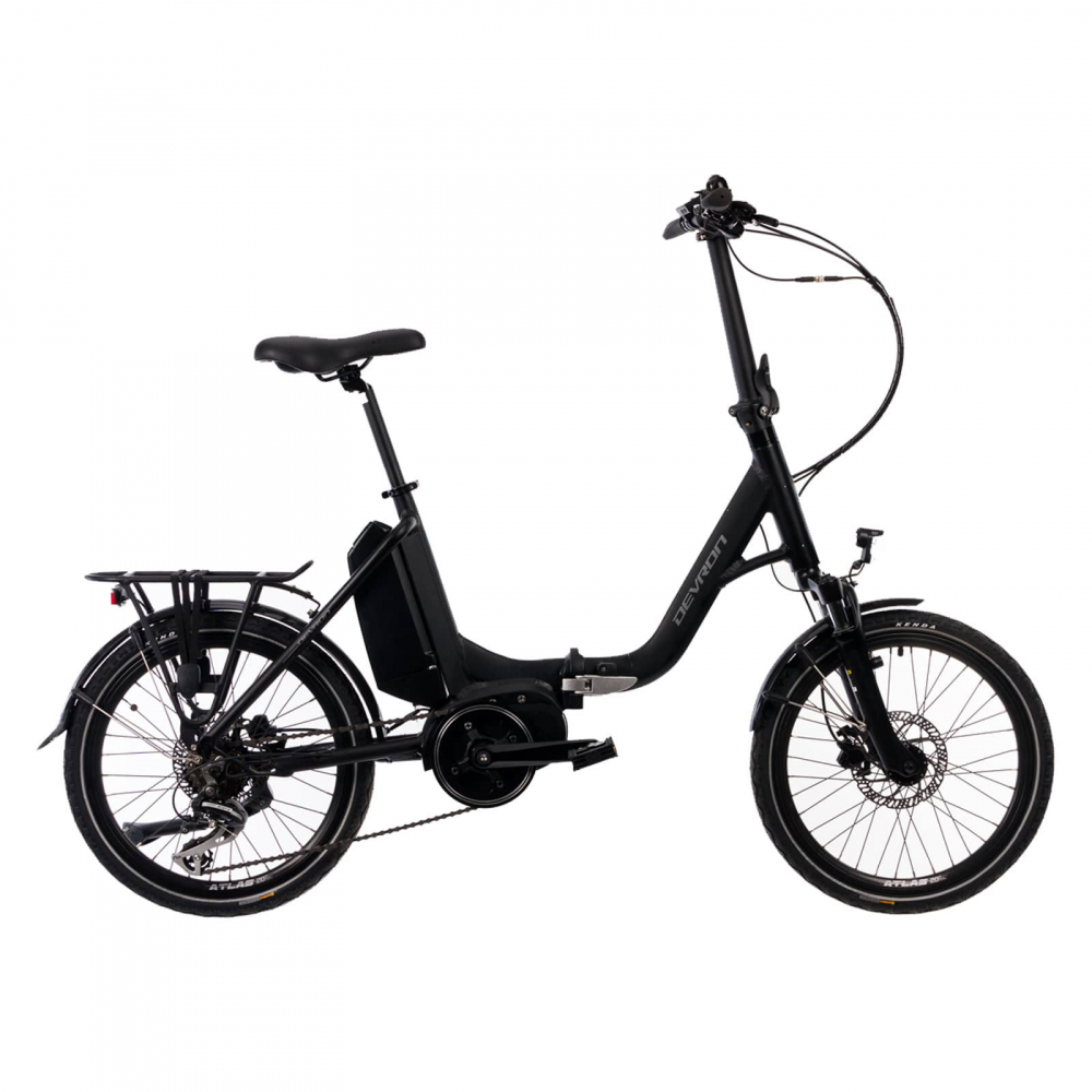Bicicleta Electrica Pliabila Devron 20126 - 20 Inch, M, Negru [1]