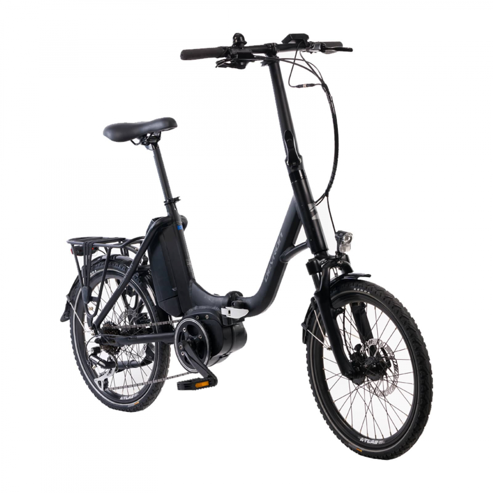 Bicicleta Electrica Pliabila Devron 20126 - 20 Inch, M, Negru [2]