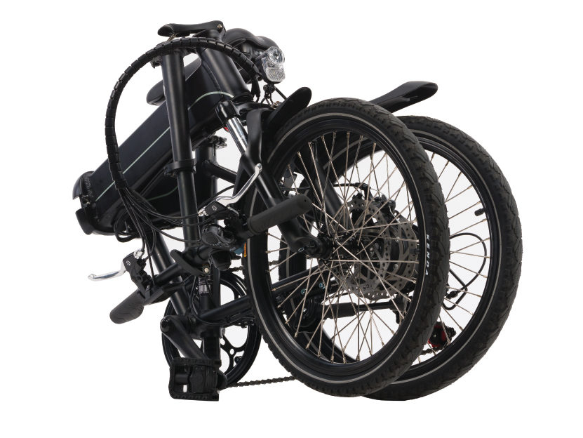 Bicicleta Electrica Pliabila Devron 20201 - 20 inch, S, Negru [2]
