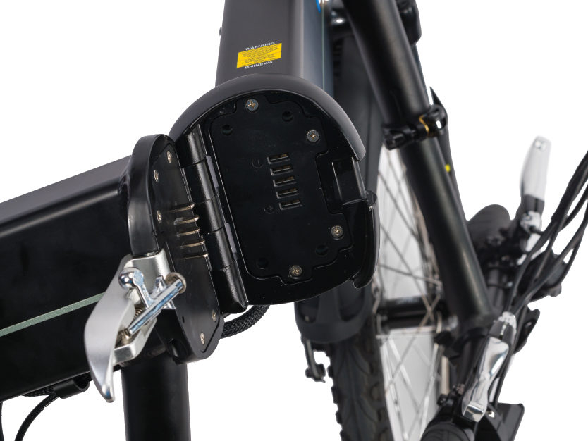 Bicicleta Electrica Pliabila Devron 20201 - 20 inch, S, Negru [4]