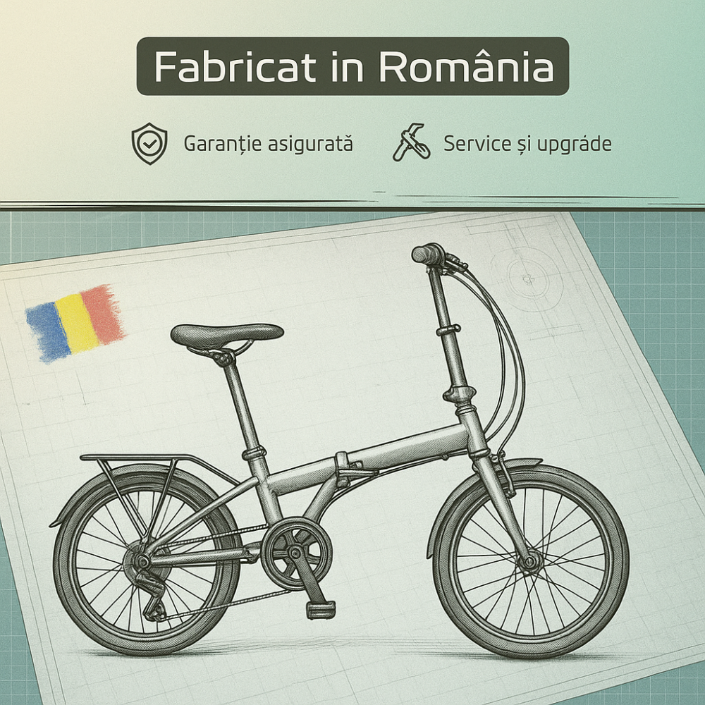 Bicicleta Electrica Pliabila Devron 20201 - 20 inch, S, Negru [5]