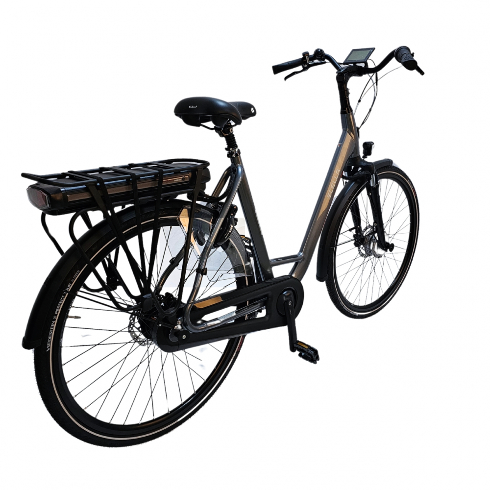 Bicicleta Electrica Stella Livorno Dama FDST RTE 2.0 - 28 Inch, XL, Gri [3]