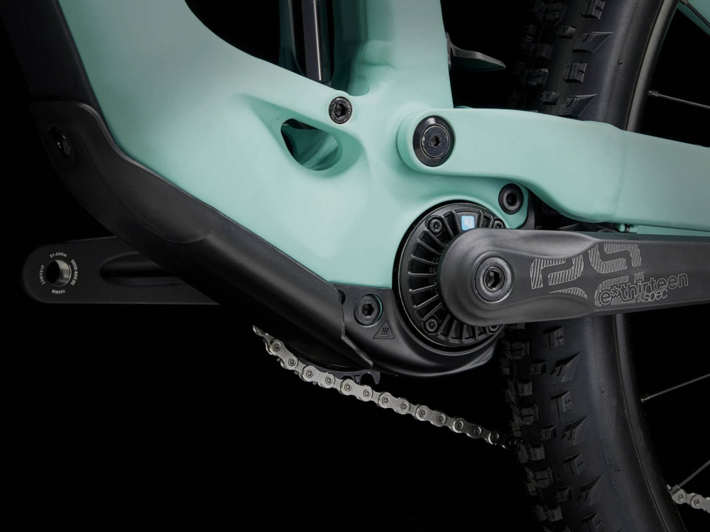 BICICLETA ELECTRICA TREK FUEL EXE 5 DEORE EU MATTE BLUE SAGE XL [3]