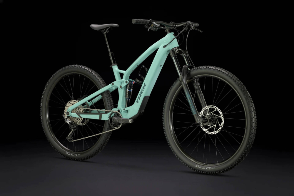 BICICLETA ELECTRICA TREK FUEL EXE 5 DEORE EU MATTE BLUE SAGE XL [2]