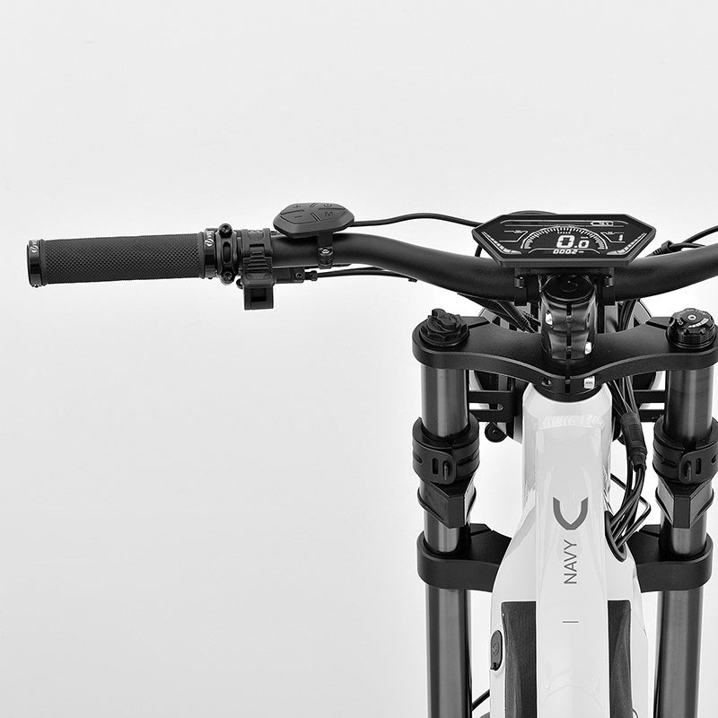 BICICLETA ELECTRICA VIKETORY NAVY FAT-BIKE Blue/White [4]