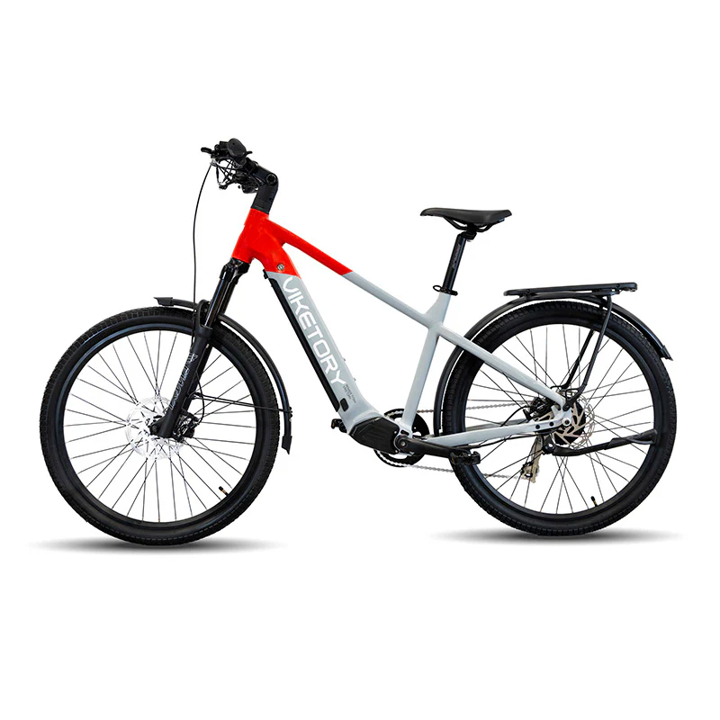 BICICLETA ELECTRICA VIKETORY VENTIX EBIKE URBAN RED [2]