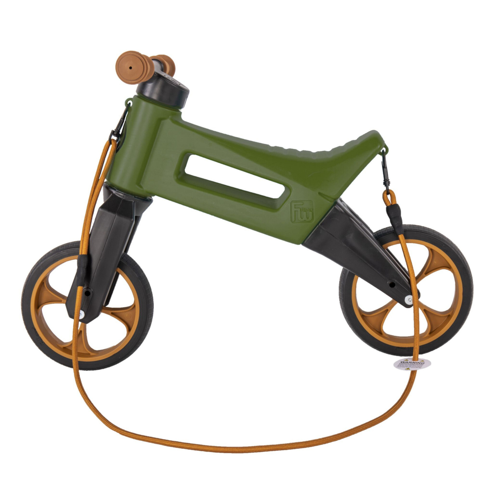 Bicicleta fara pedale Funny Wheels Rider SuperSport 2 in 1 Khaki [6]