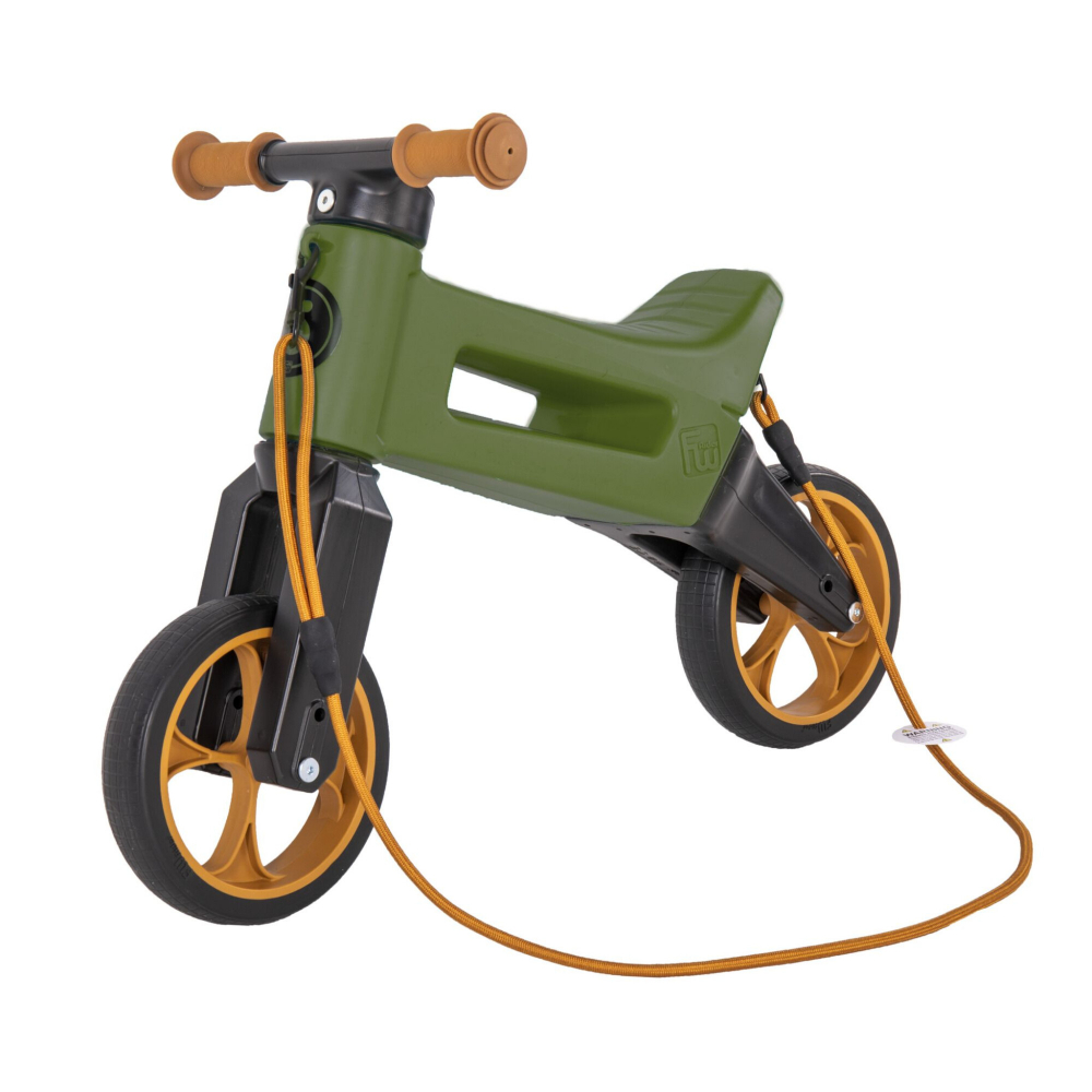 Bicicleta fara pedale Funny Wheels Rider SuperSport 2 in 1 Khaki [5]