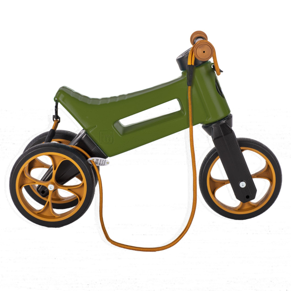 Bicicleta fara pedale Funny Wheels Rider SuperSport 2 in 1 Khaki [2]