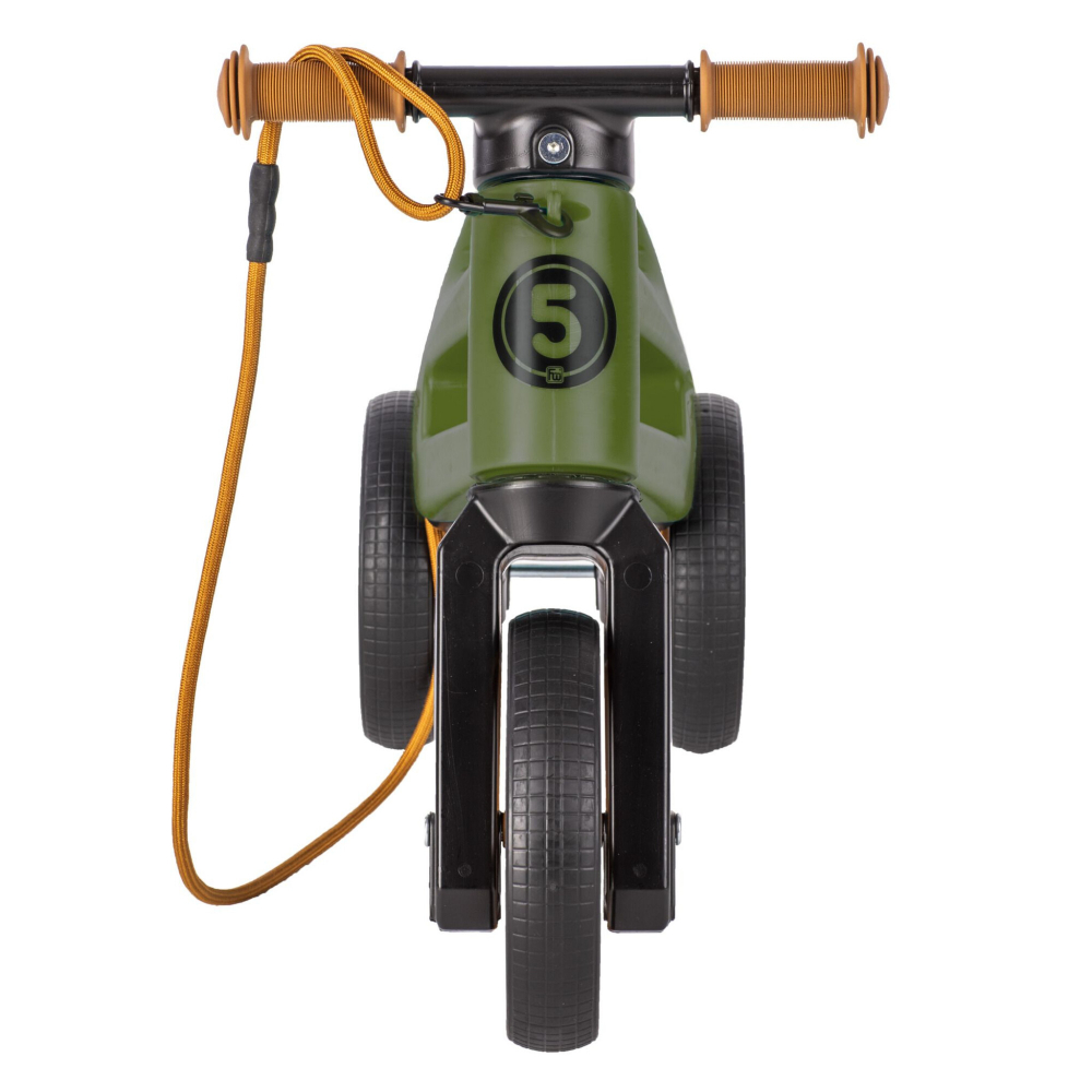 Bicicleta fara pedale Funny Wheels Rider SuperSport 2 in 1 Khaki [3]