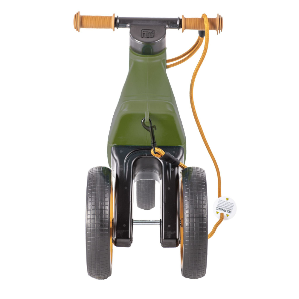 Bicicleta fara pedale Funny Wheels Rider SuperSport 2 in 1 Khaki [4]