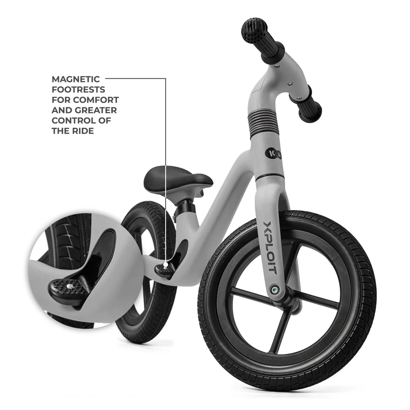 BICICLETA FARA PEDALE KINDERKRAFT XPLOIT, MOONSILVER [7]