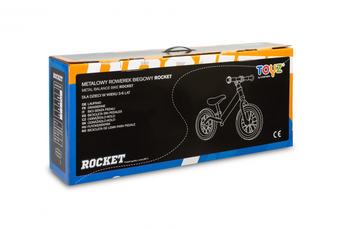 Bicicleta fara pedale Toyz ROCKET Navy [3]