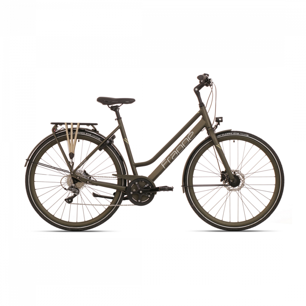 Bicicleta Frappe FSS 500 28 Matte Dark Green 49cm [1]