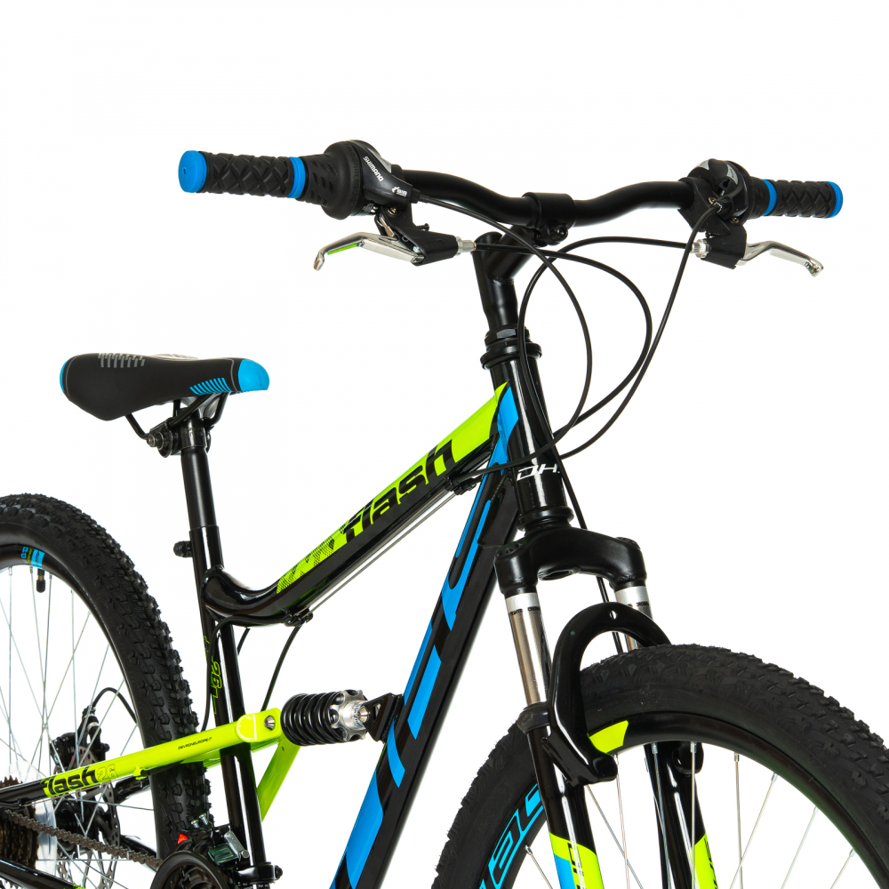 Bicicleta Full suspension DHS Flash - 26 Inch, Negru [5]