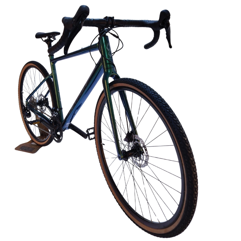 Bicicleta Gravel Devron 1.0 - 28 inch, L, Verde [2]