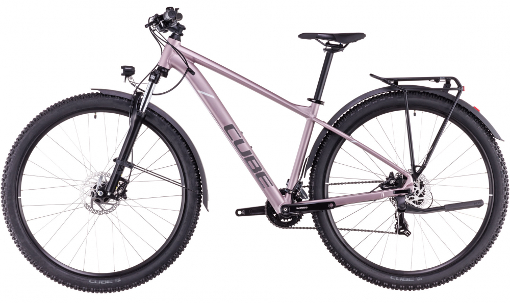 Bicicleta MTB CUBE AIM ONE ALLROAD GREYISHLILAC REFLECT 2025 cadru XS (14") - roti 27.5" [5]