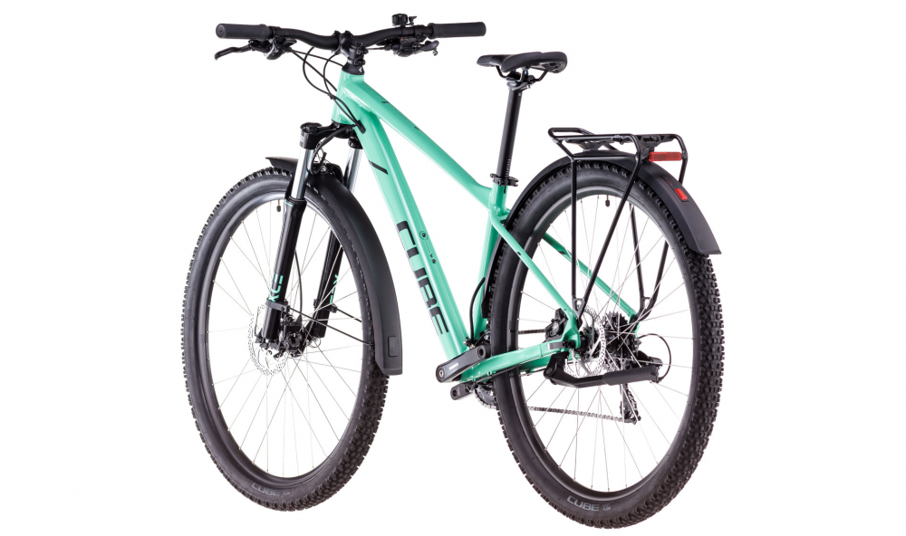 Bicicleta MTB CUBE AIM ONE ALLROAD SHAMROCK BLACK 2025 cadru XS (14") - roti 27.5" [6]