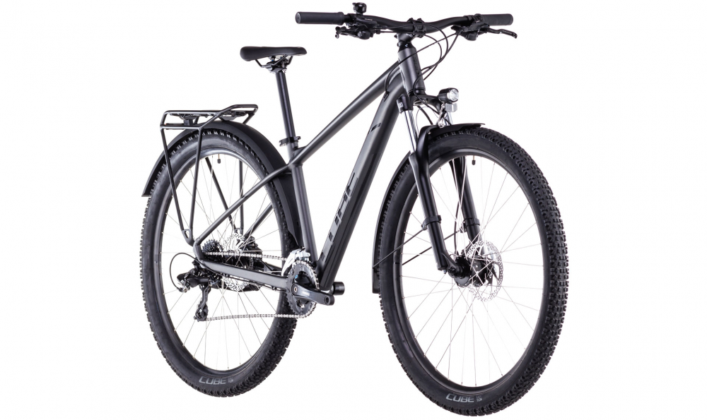 Bicicleta MTB CUBE AIM ONE ALLROAD SLATEBLACK BLACK 2025 cadru XL (22") - roti 29" [2]