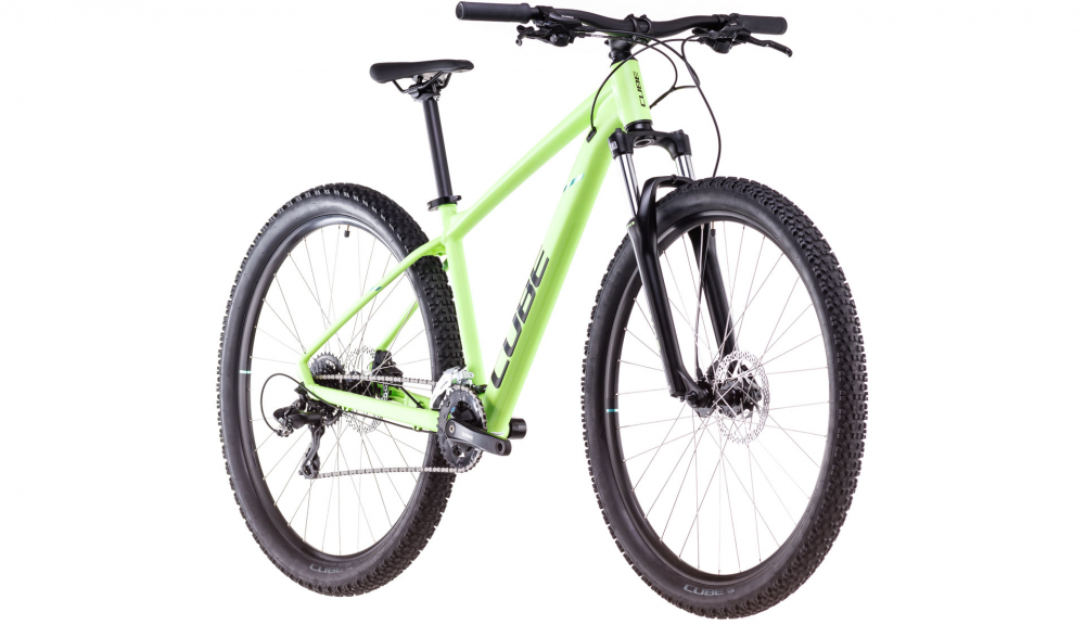 Bicicleta MTB CUBE AIM ONE LEMONSQUEEZE BLACK 2025 cadru L (19") - roti 29" [2]