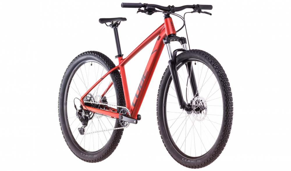 Bicicleta MTB CUBE AIM PRO FIREORANGE BLACK 2025 cadru XXL (24") - roti 29" [2]