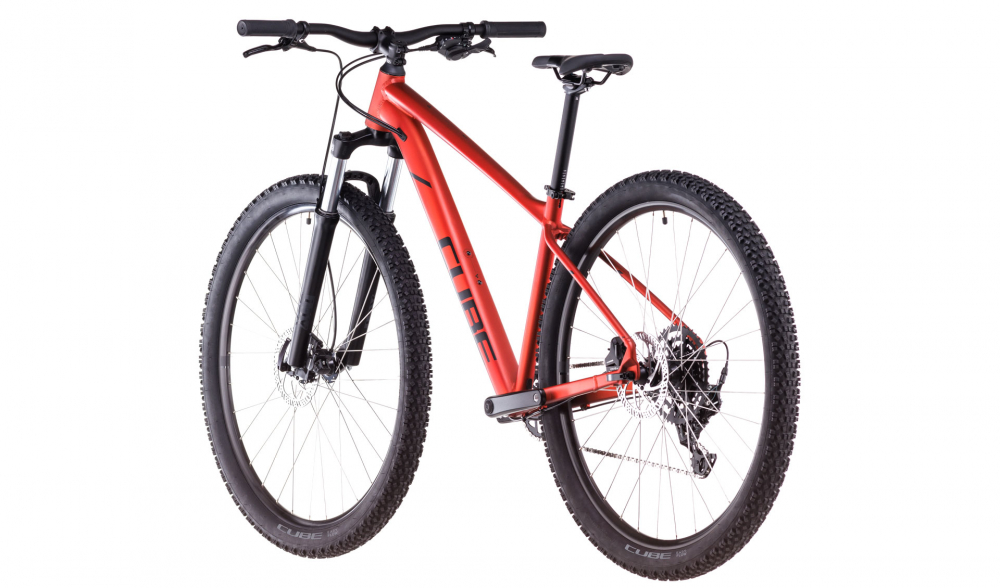 Bicicleta MTB CUBE AIM PRO FIREORANGE BLACK 2025 cadru XXL (24") - roti 29" [6]